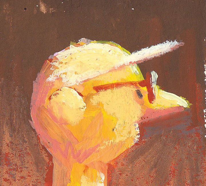 Toe Dipping in Painting