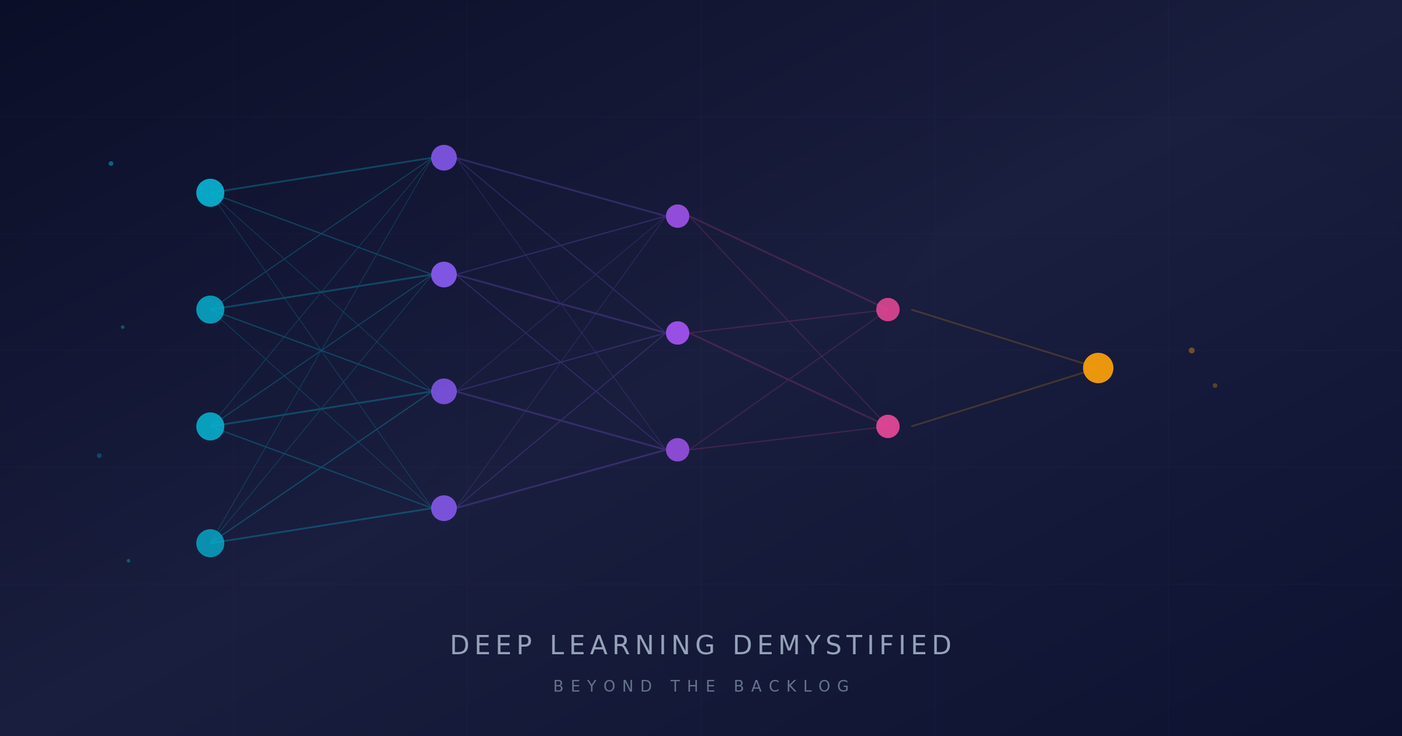 Deep Learning Demystified: What Product People Actually Need to Know About Neural Networks