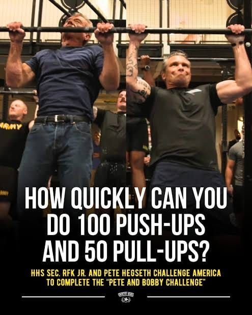 On Push-Ups, Pull-Ups, and Pete Hegseth.