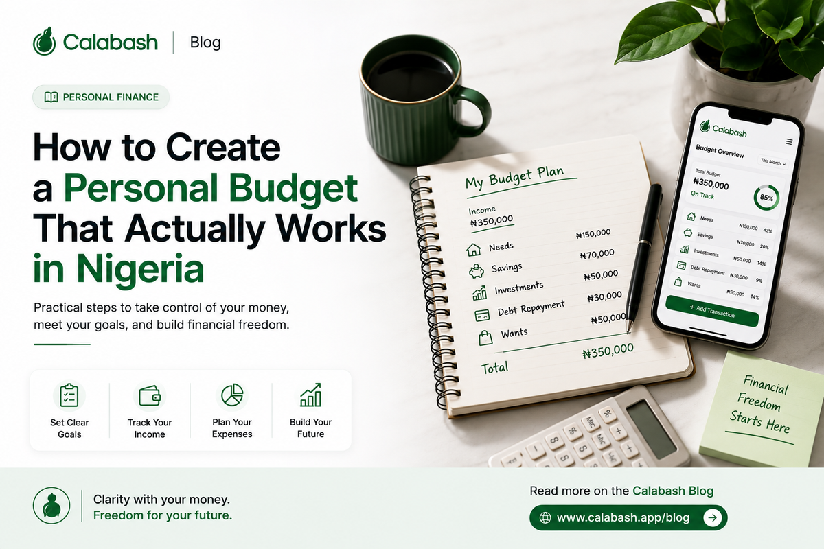 How to Create a Personal Budget That Actually Works in Nigeria