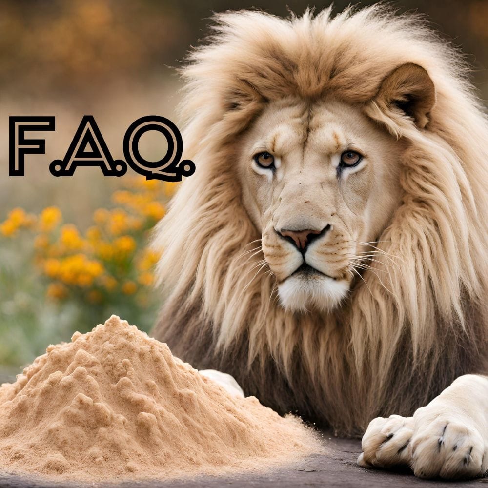 lions mane powder f.a.q.