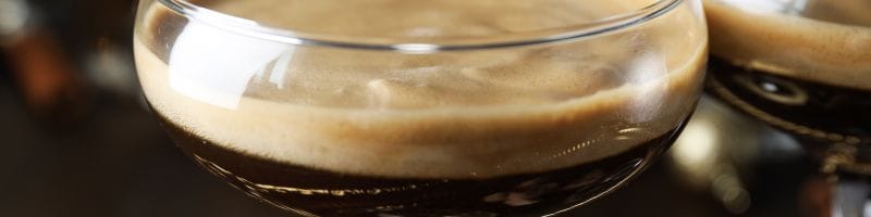 espresso martini foam