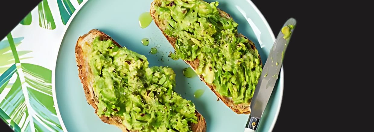 avocado toast with a twist