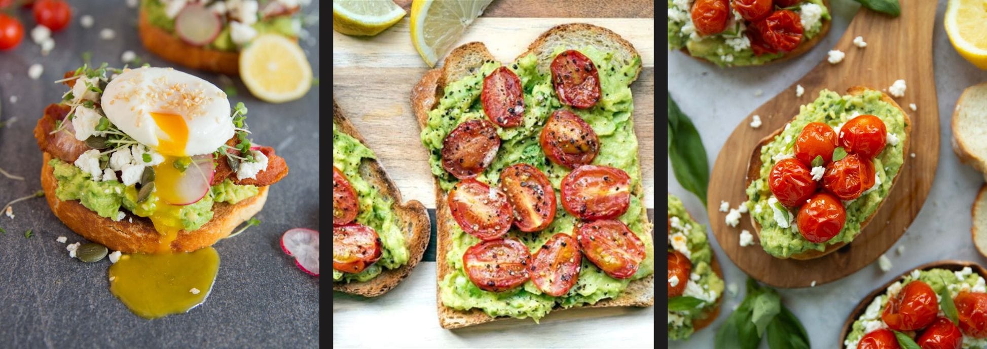avocado toast with a twist
