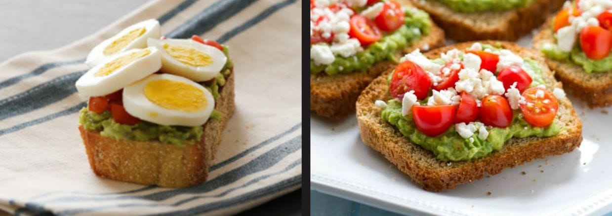 avocado toast with a twist
