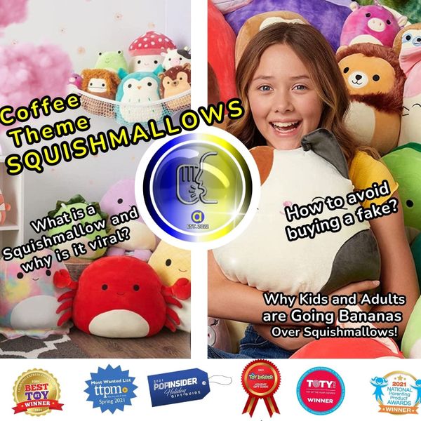 Coffee Squishmallows: For Kids and Grown Ups to Cuddle