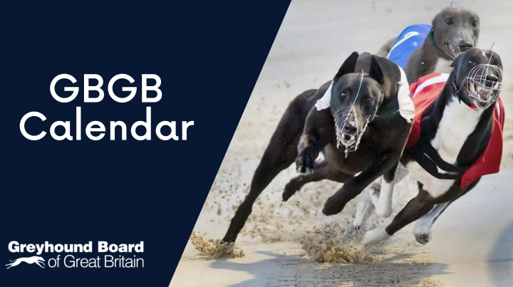 GBGB Calendar archive section - official publication of the sport