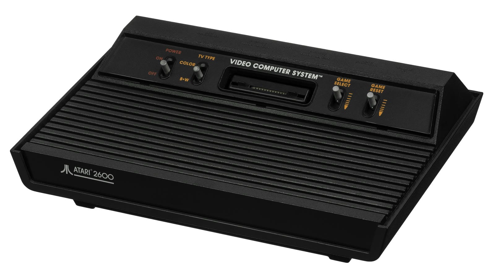 All-black Atari 2600 four-switch model, nicknamed the Vader
