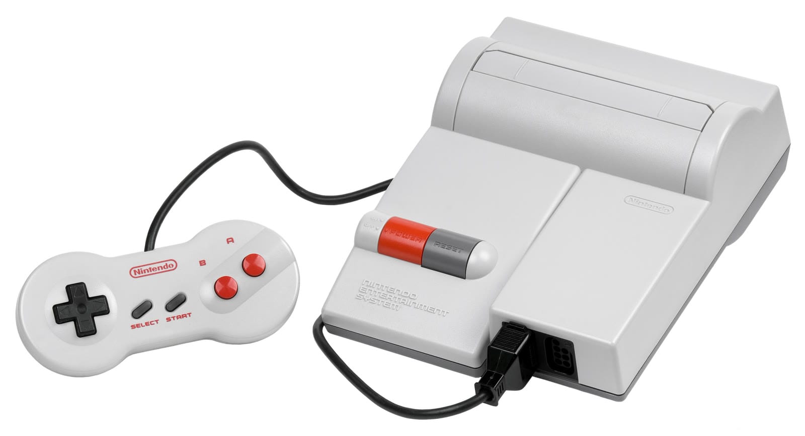 NES-101 top-loading model with its dogbone controller