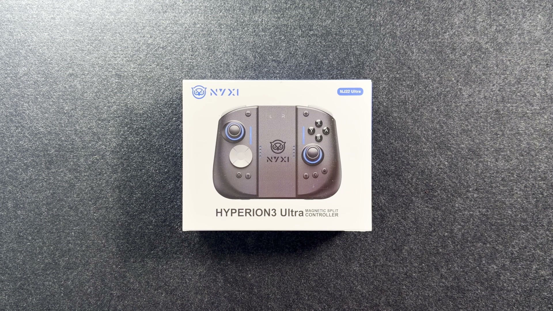 The NYXI Hyperion 3 Ultra retail box, labelled NJ22 Ultra