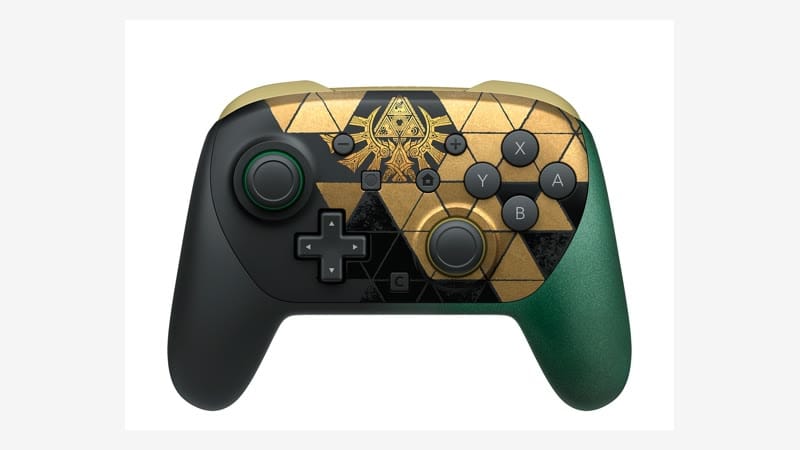 Nintendo Switch 2 Pro Controller Zelda 40th Edition