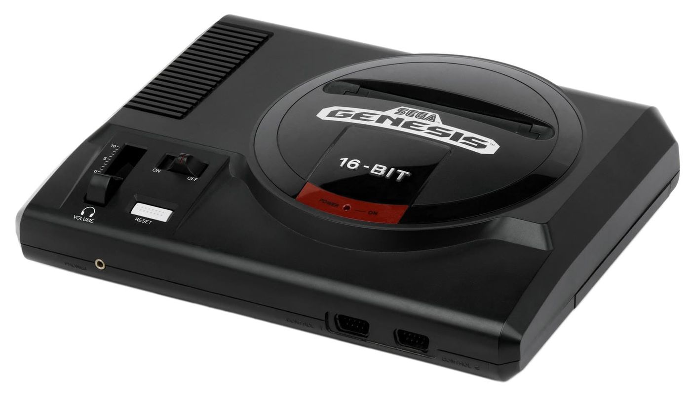 Original Sega Genesis Model 1 console