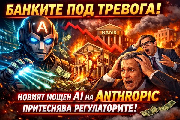 Банките под тревога: Новият мощен AI на Anthropic притеснява регулаторите