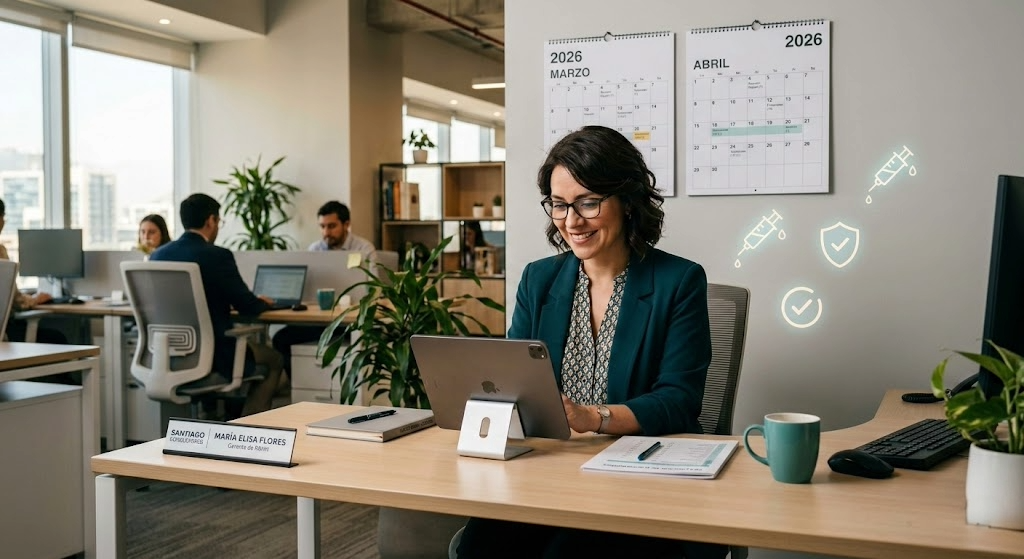 Vacunación influenza empresas 2026: fechas, precios y todo lo que RRHH necesita saber