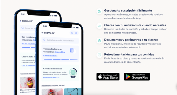 Control de tus objetivos, registro de tus comidas ¡Y mucho más con la nueva App!