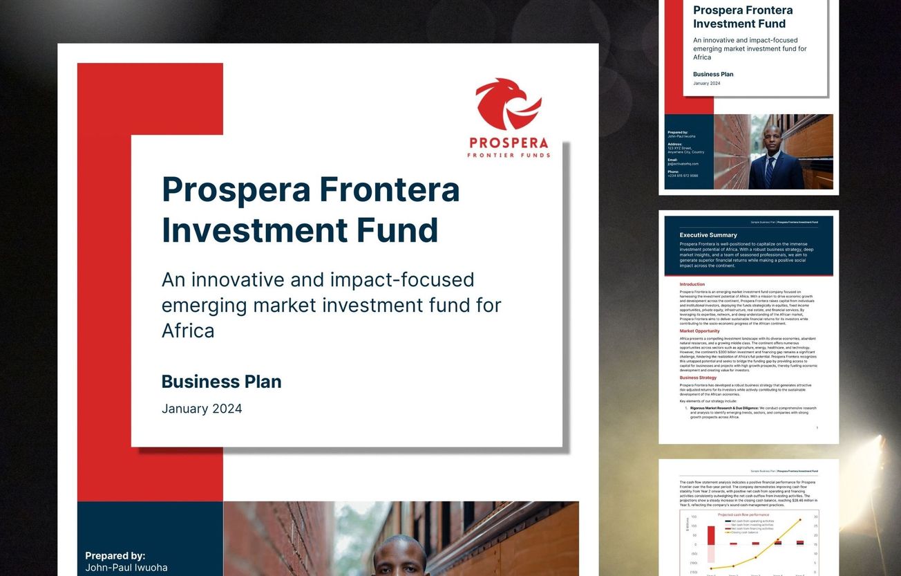 Investment Fund Business Plan: Prospera Frontera