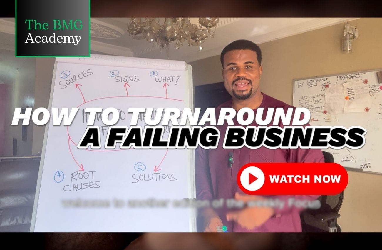 How To Turn Around A Failing Business Into Growth & Profits (Course)