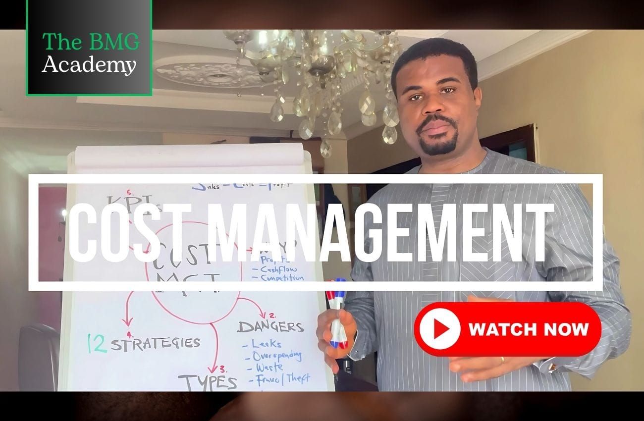 Cost Management: How To Monitor And Control What & How Your Business Spends (Course)