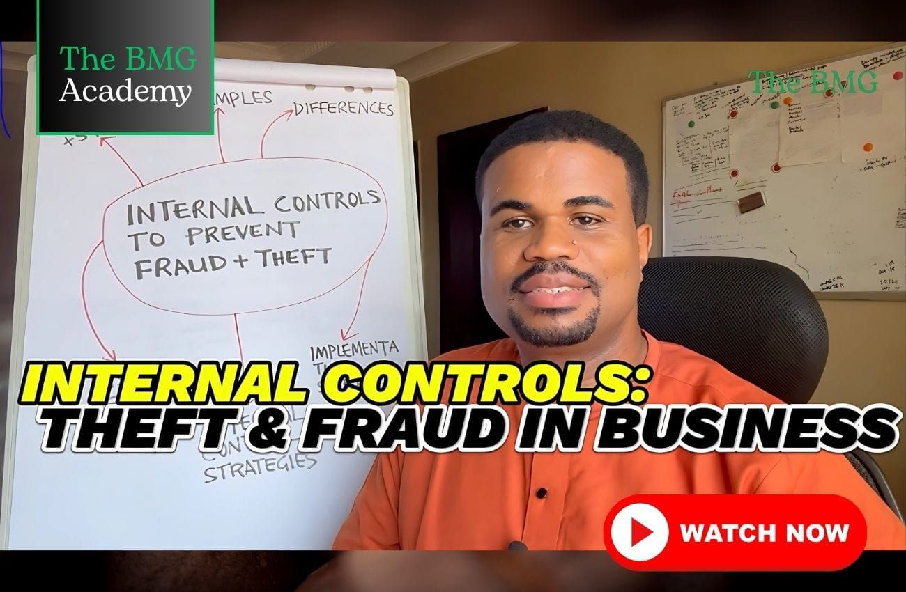Internal Controls: How To Reduce Theft & Fraud In A Business (Course)