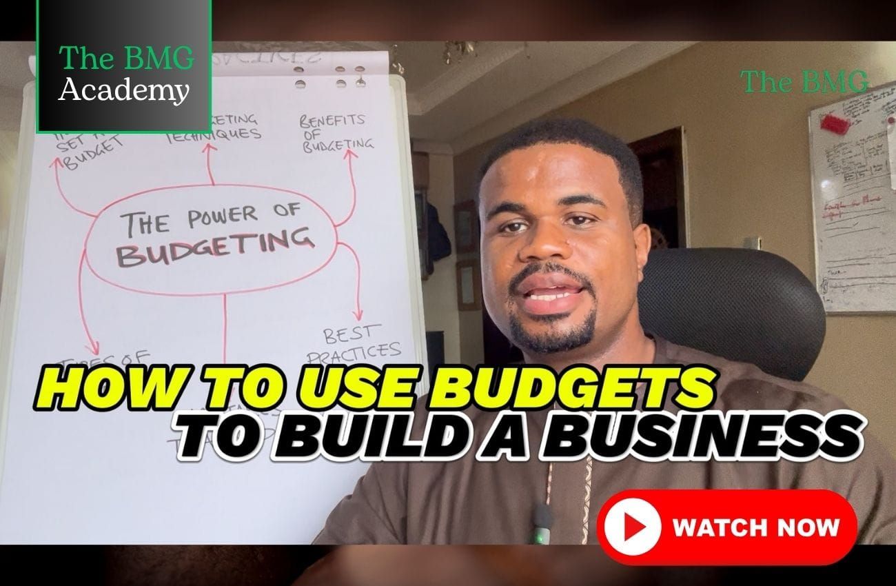 Budgeting: How To Plan & Monitor The Performance Of Any Business (Course)