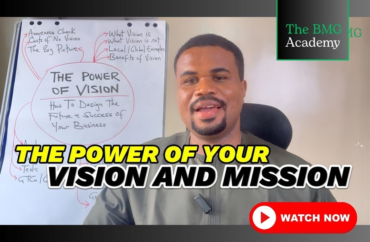 The Power of Vision: How to Design the Future and Success of Your Business (Course)