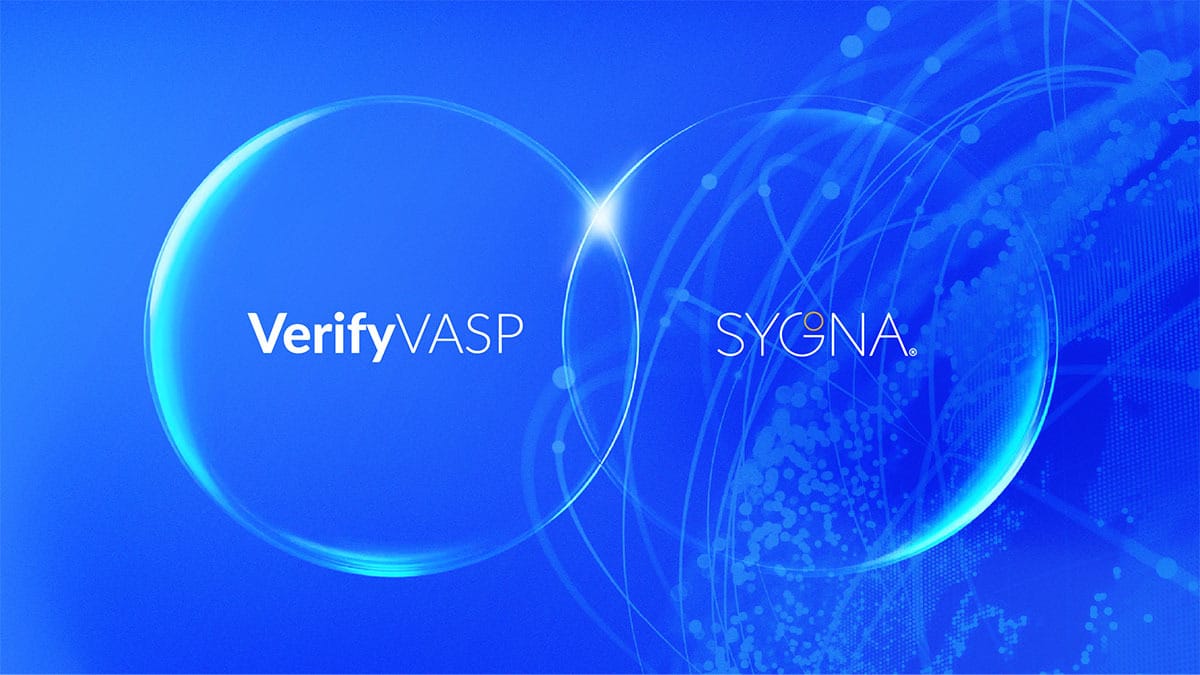 VerifyVASP Acquires Sygna, Consolidating the Global Travel Rule Network