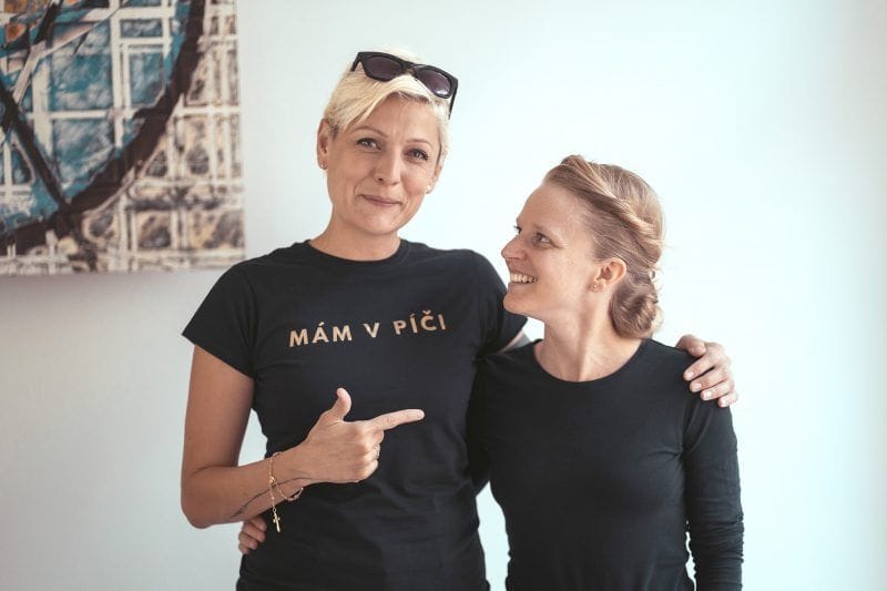 Adela Elbel s Annou Marešovou