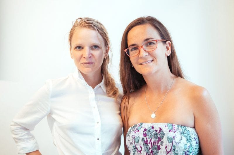 Anna Marešová a Petra Vrzáčková