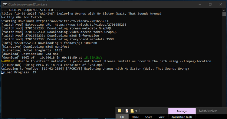 The "Zero-Effort" Twitch-to-YouTube Pipeline