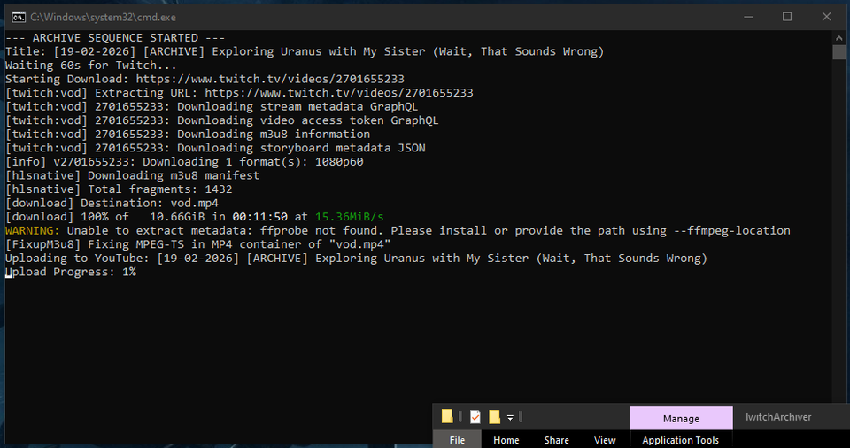 The "Zero-Effort" Twitch-to-YouTube Pipeline