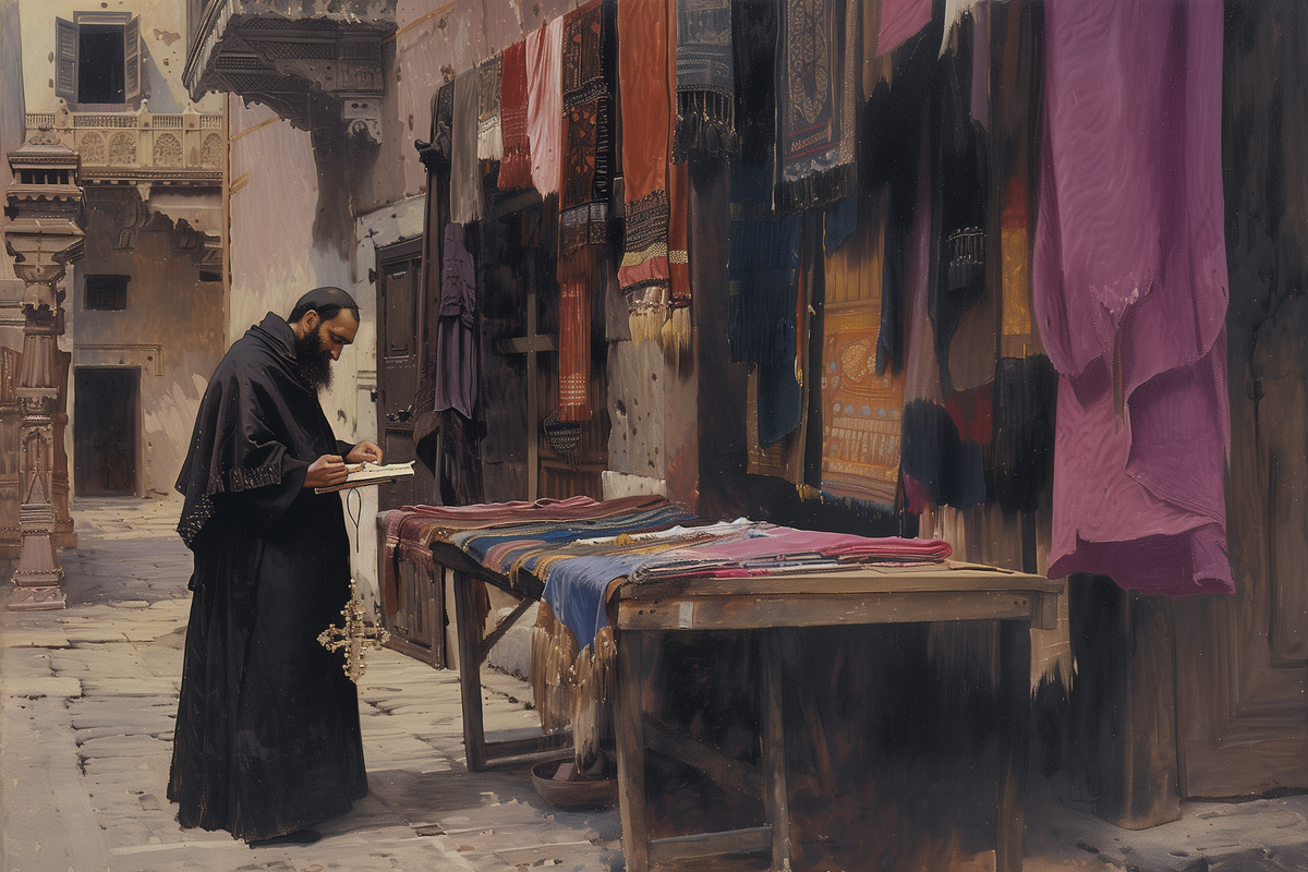 How the French stole the secret of making 'heathen' fabric?