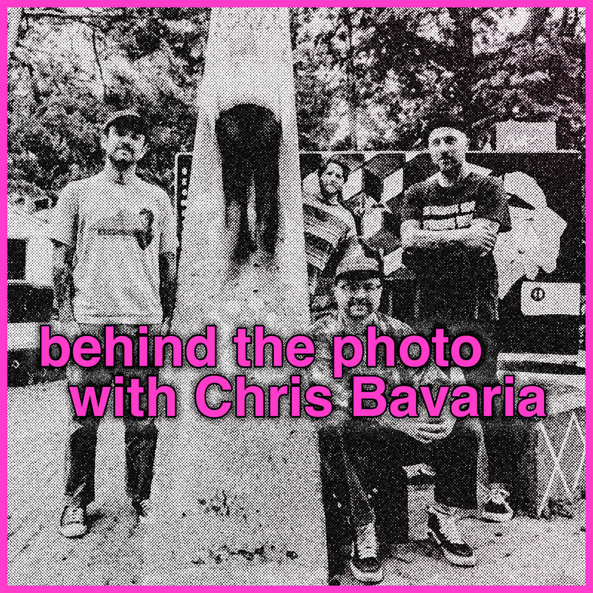 behind the promo photo with Chris Bavaria