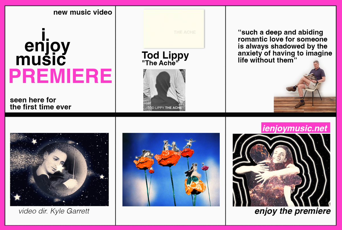 I ENJOY MUSIC VIDEO PREMIERE: Tod Lippy - "The Ache"