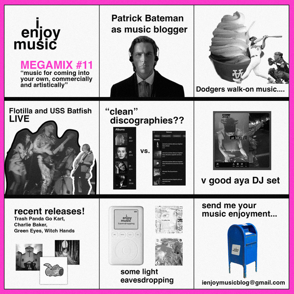 music for coming into your own, commercially and artistically (megamix 11)