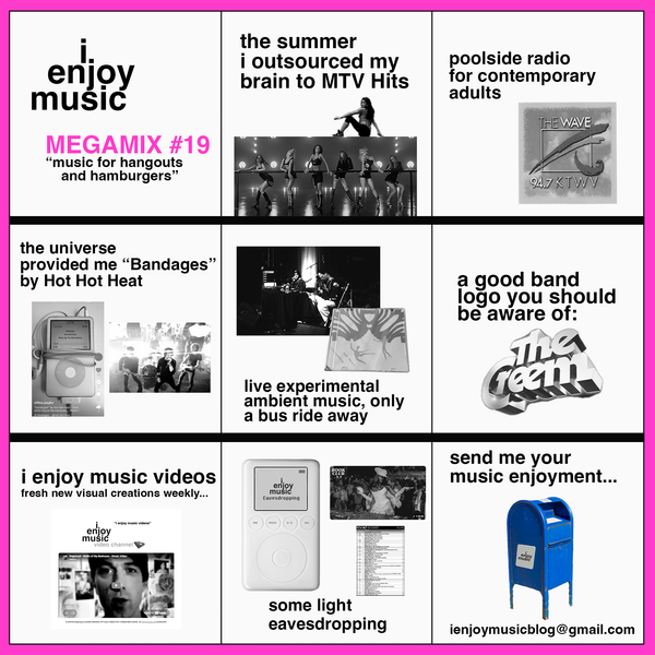 music for hangouts and hamburgers (megamix 19)