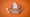Wooden letter blocks spelling "STAMP DUTY" in front of miniature wooden toy houses and coins on an orange background.