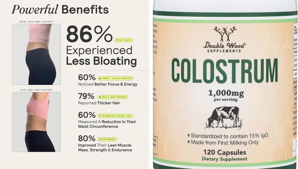 Enhance your wellness with colostrum supplements for boosted immunity, better gut health, and improved recovery.