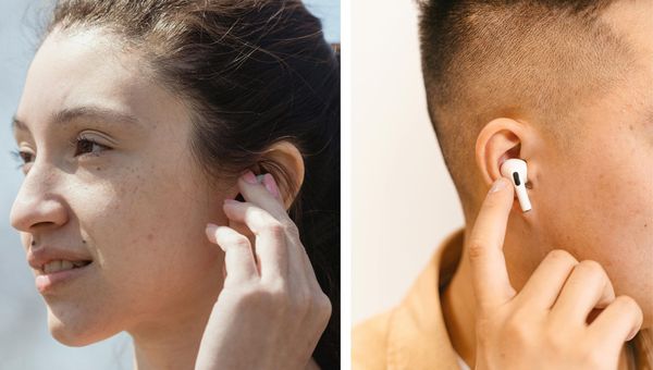 Enhance your listening experience with open-ear earbuds.