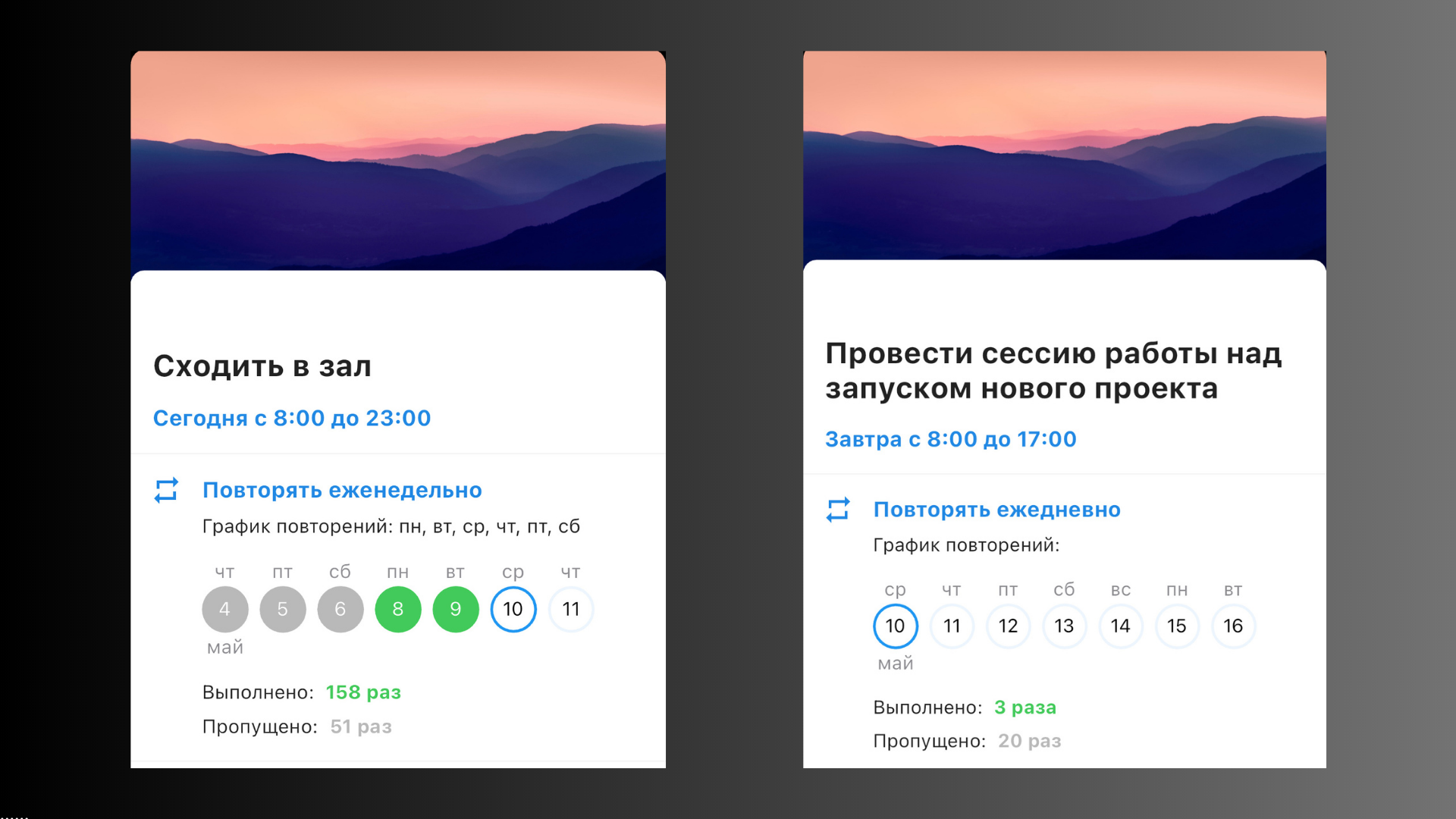 Анализ статистики повторений в ХК2