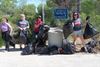 Celebrating Earth day with a Santa Ana River clean up