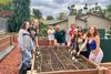 Poly High Dedicates New Campus Garden After Six Years of Plastic Pots and Pavement