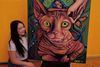 Elidé Sanchez Paints Culture, Connection and Grief Into Every Canvas