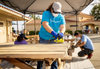 Volunteers Give Casa Blanca Center a Kaiser-Backed Refresh