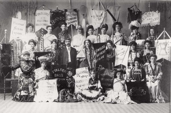 1903 Riverside Merchants’ Carnival: A Historic Gala of Commerce and Costumes