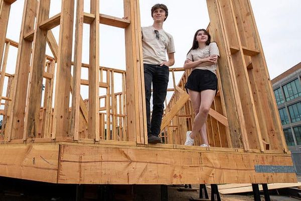 Innovative hexagon house designed by UCR students reimagines sustainable living