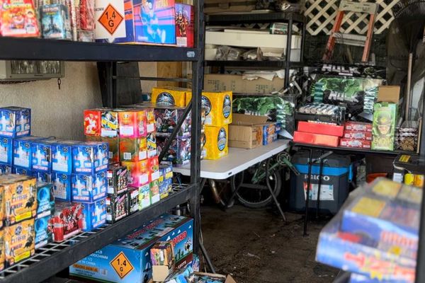 Police Seize 1000 Pounds of Illegal Fireworks