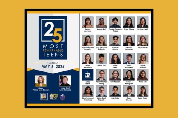 Riverside Celebrates 25 Most Remarkable Teens of 2025