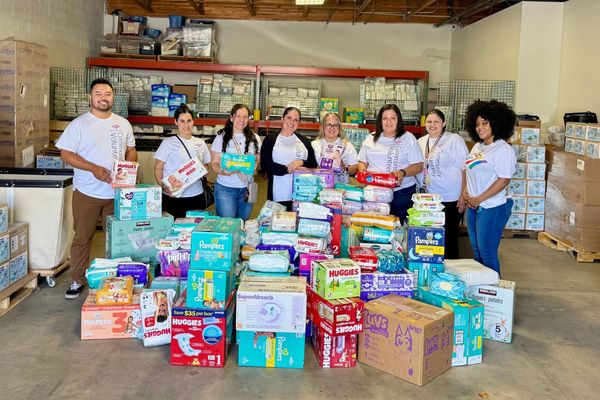 Bank of America Employees Deliver 13,000 Diapers and Wipes to Inland Empire Families