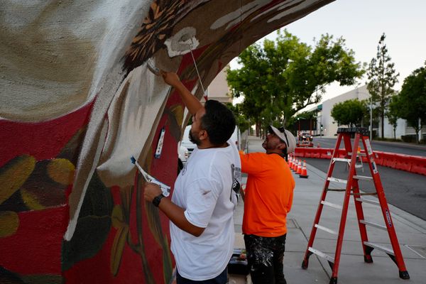 Artists Transform One of Riverside's Most Conspicuous Landmarks Into Gateway to Arts District