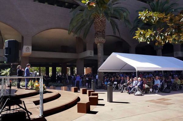 City Hall celebrates golden anniversary with officials spanning five decades